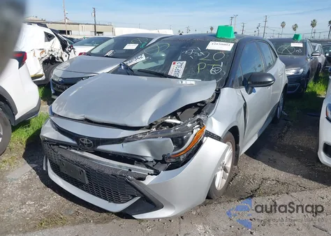 2021 Toyota Corolla Se z USA, uszkodzony, nr VIN JTND4MBE1M3138104